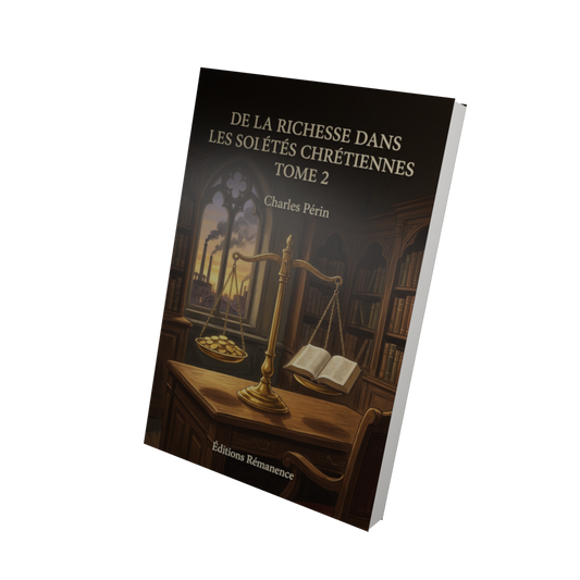 De la richesse dans les sociétés chrétiennes Tome 2 - Charles Périn (Vue 3D)