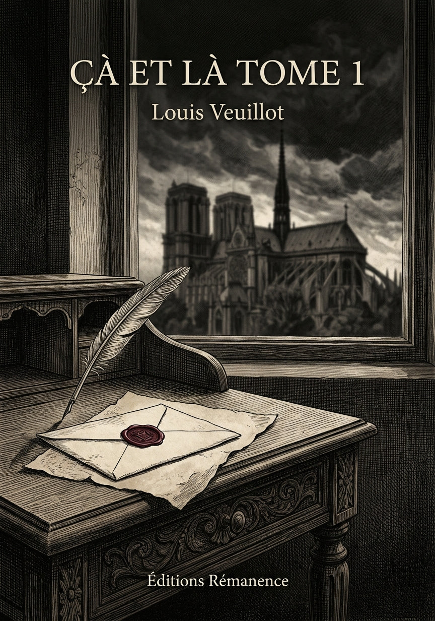 Çà et là Tome 1 - Louis Veuillot (Couverture)