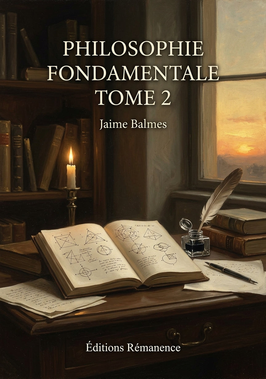 Philosophie fondamentale Tome 2 - Jaime Balmes (Couverture)