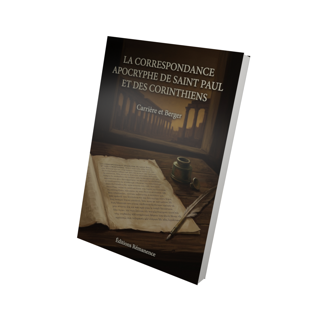 La correspondance apocryphe de saint Paul et des Corinthiens - Carrière et Berger (Vue 3D)