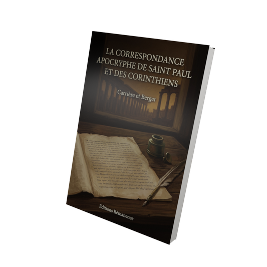 La correspondance apocryphe de saint Paul et des Corinthiens - Carrière et Berger (Vue 3D)