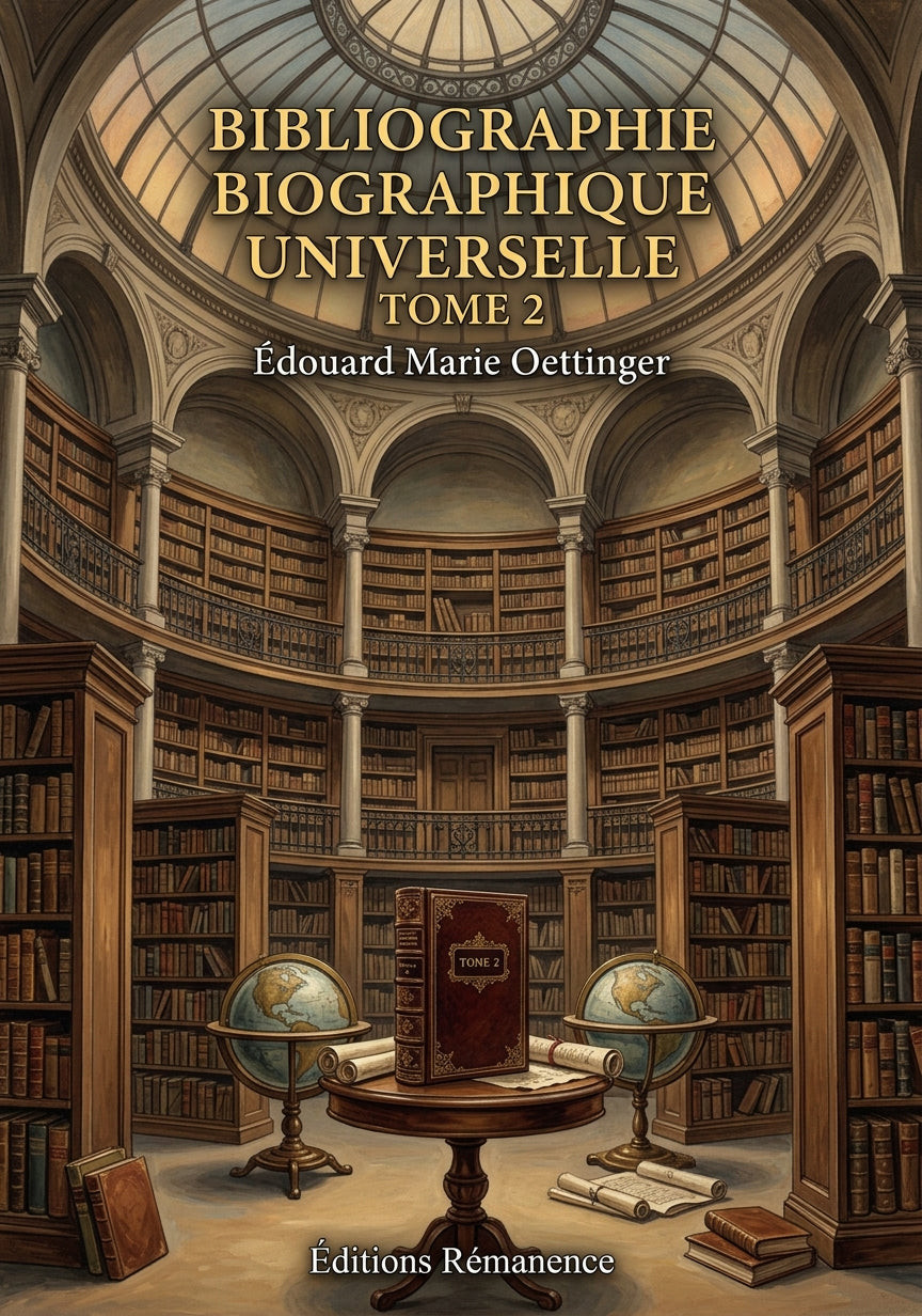 Bibliographie biographique universelle Tome 2 - Édouard Marie Oettinger (Couverture)