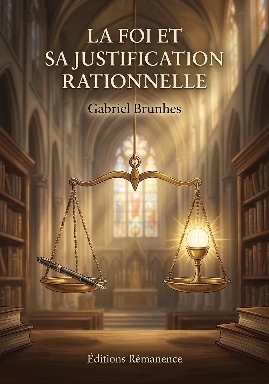 La foi et sa justification rationnelle - Gabriel Brunhes (Couverture)