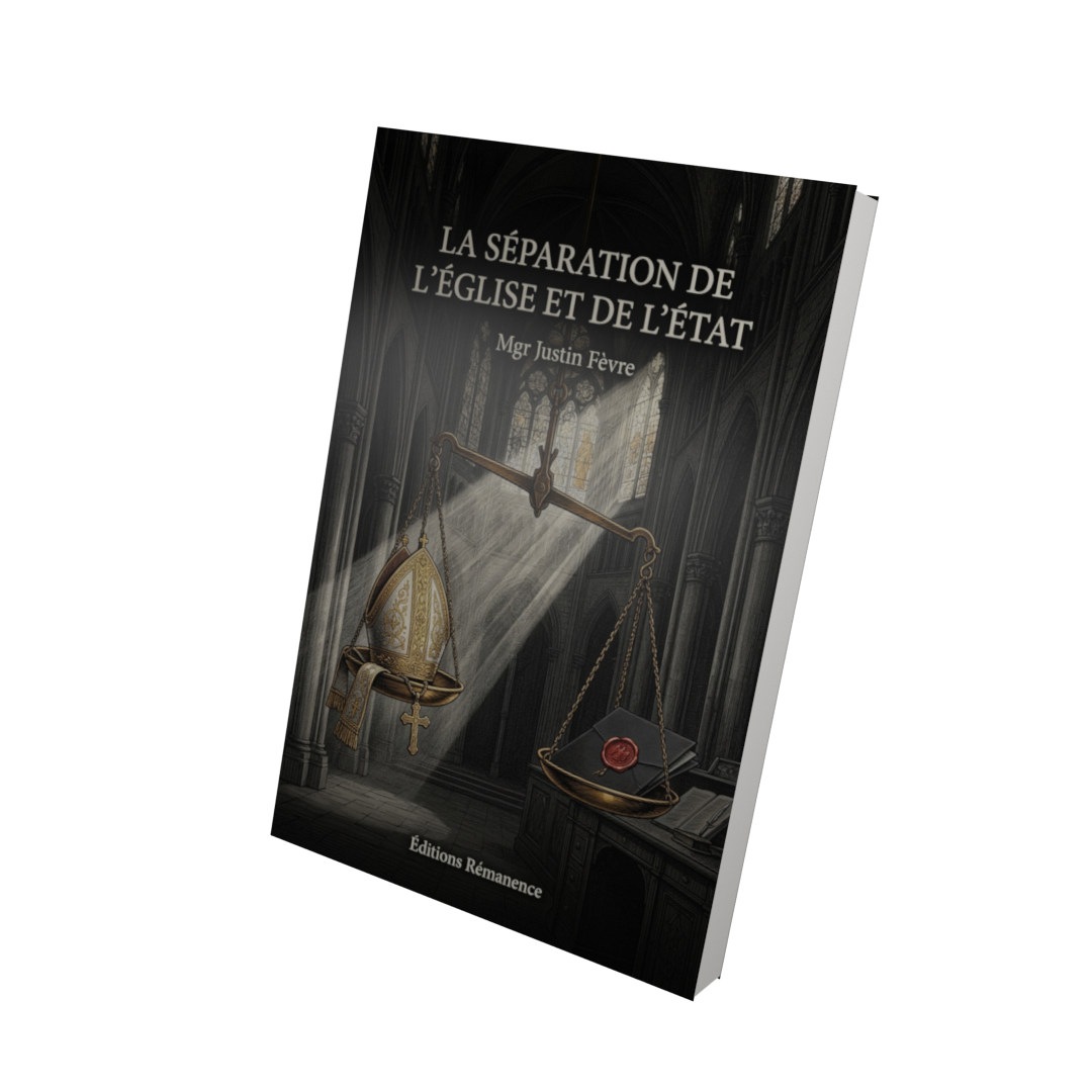 La séparation de l'Église et de l'État - Mgr Justin Fèvre (Vue 3D)