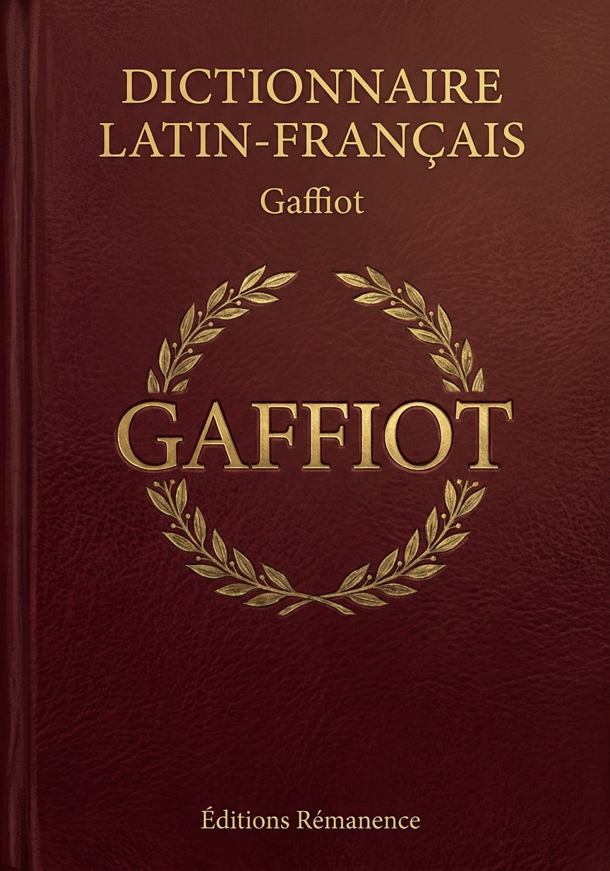 Dictionnaire Latin-Français - Gaffiot (Couverture)