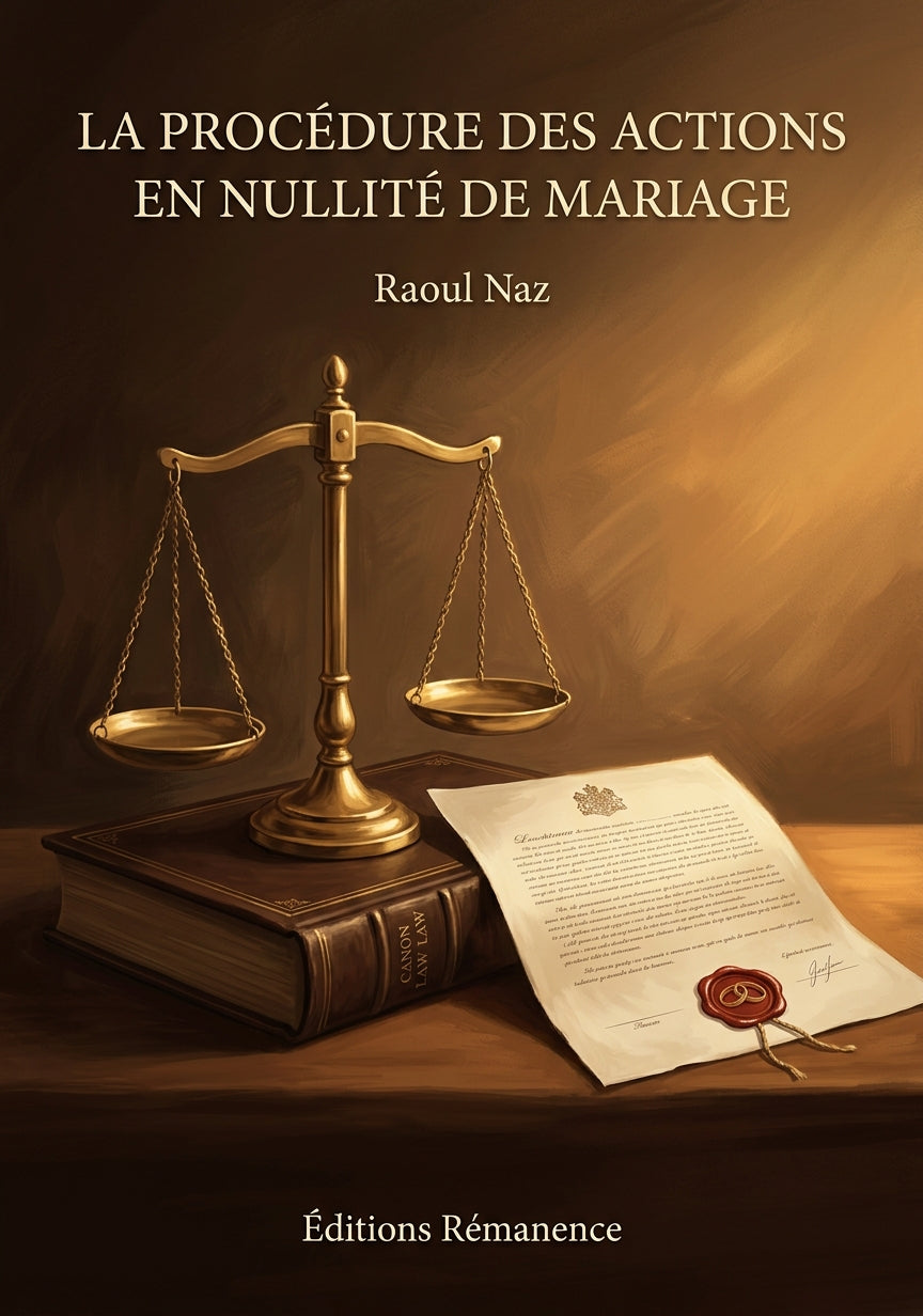 La procédure des actions en nullité de mariage - Raoul Naz (Couverture)