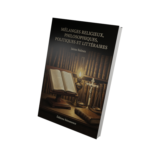 Mélanges religieux, philosophiques, politiques et littéraires - Jaime Balmes (Vue 3D)