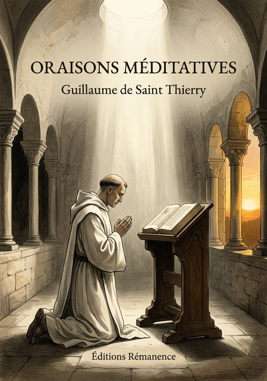 Oraisons méditatives - Guillaume de Saint Thierry (Couverture)