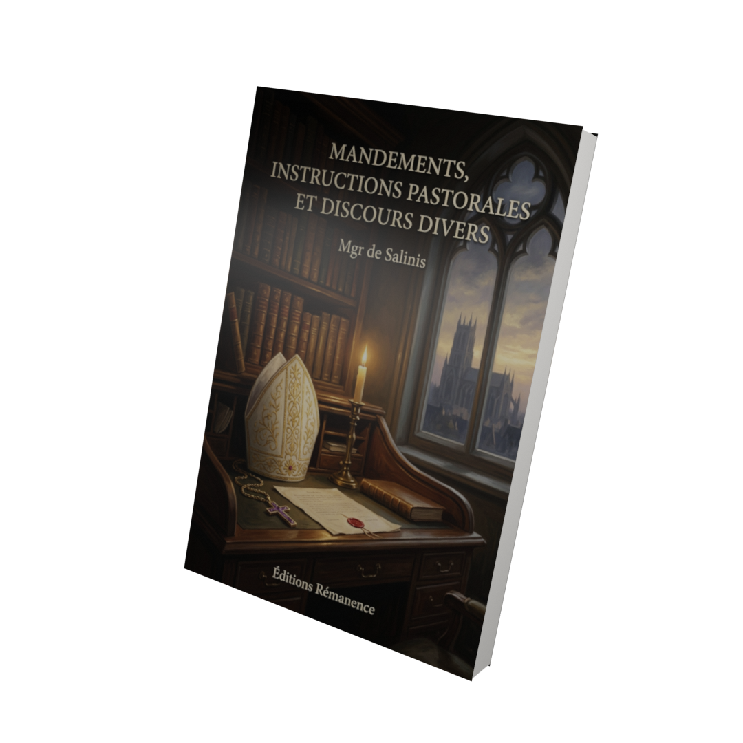 Mandements, instructions pastorales et discours divers - Mgr de Salinis (Vue 3D)