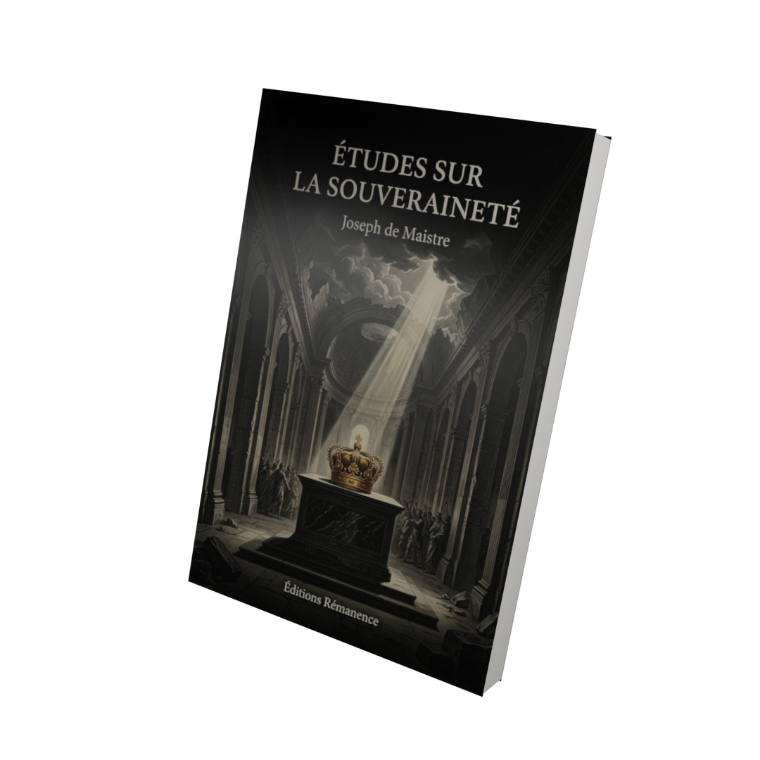 Études sur la souveraineté - Joseph de Maistre (Vue 3D)