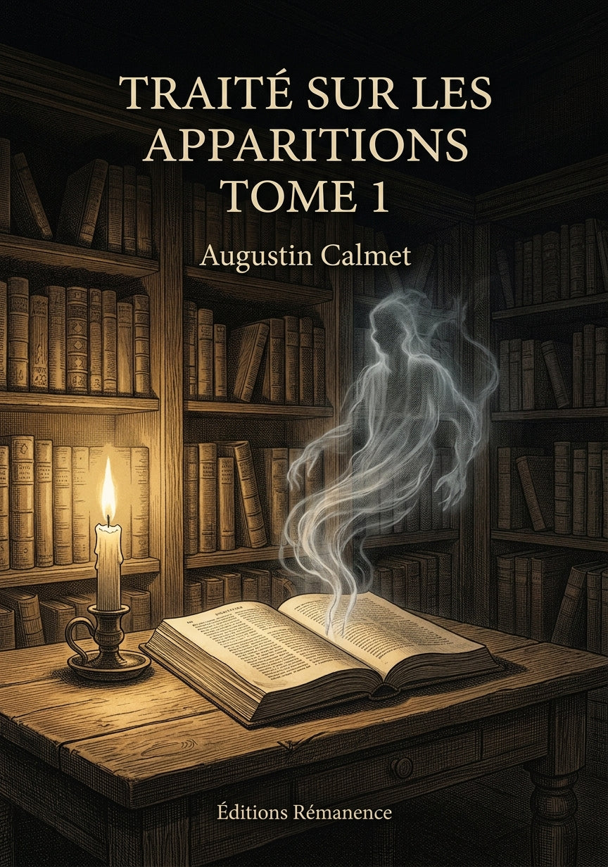 Traité sur les apparitions Tome 1 - Augustin Calmet (Couverture)