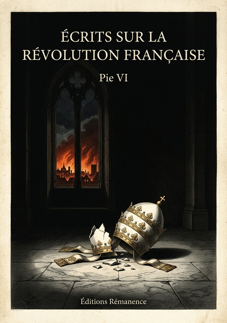 Écrits sur la révolution française - Pie VI (Couverture)