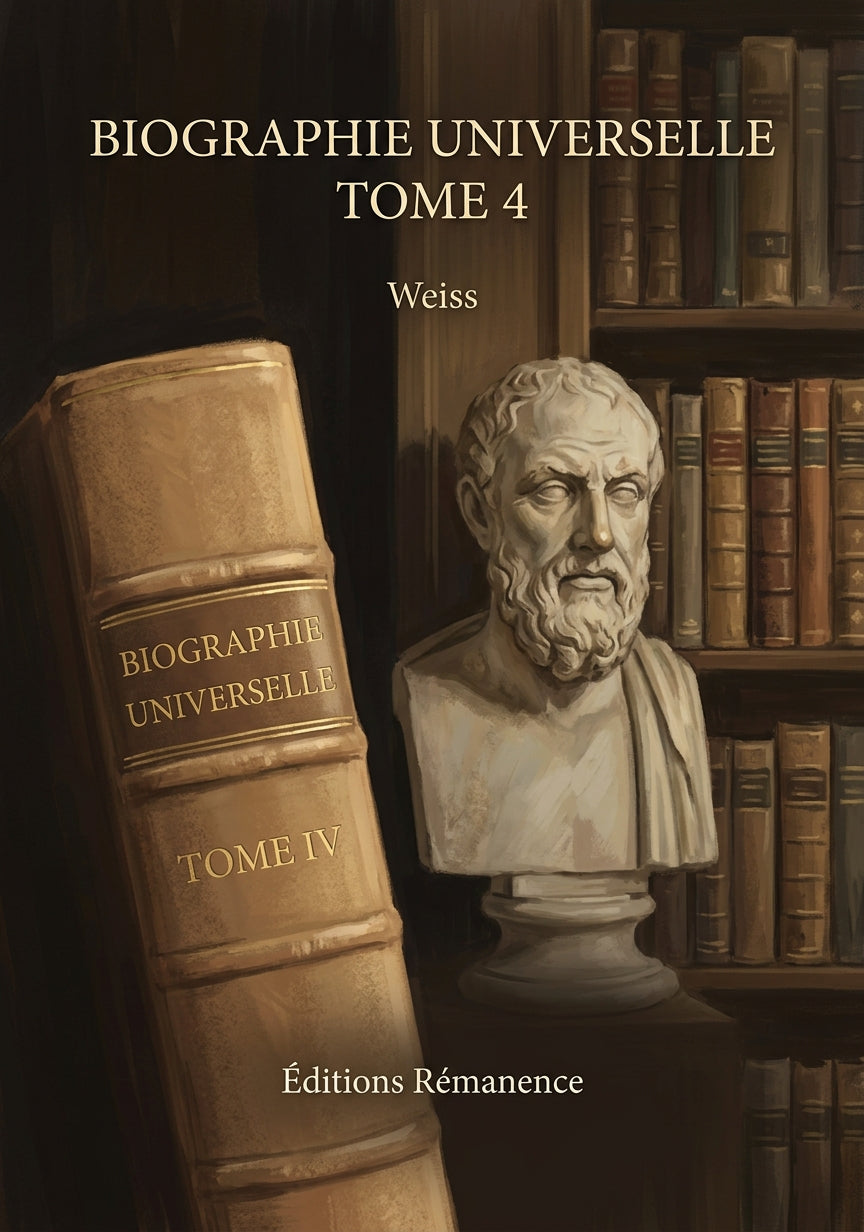 Biographie universelle Tome 4 - Weiss (Couverture)