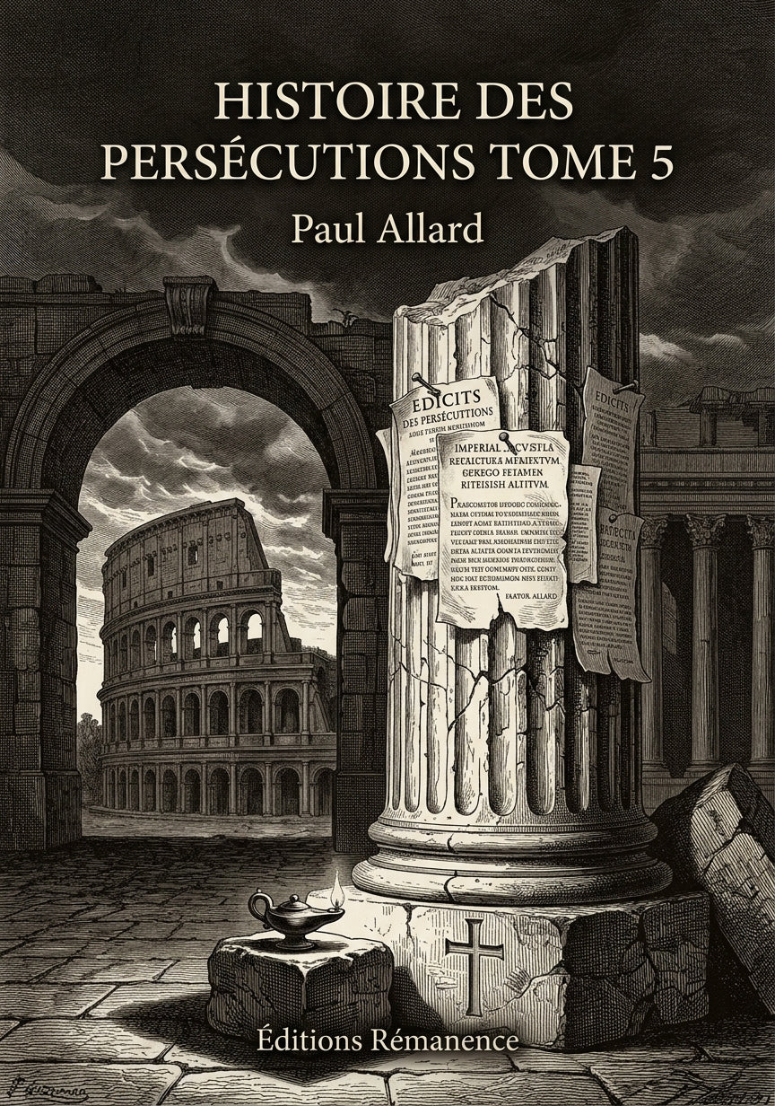 Histoire des persécutions Tome 5 - Paul Allard (Couverture)