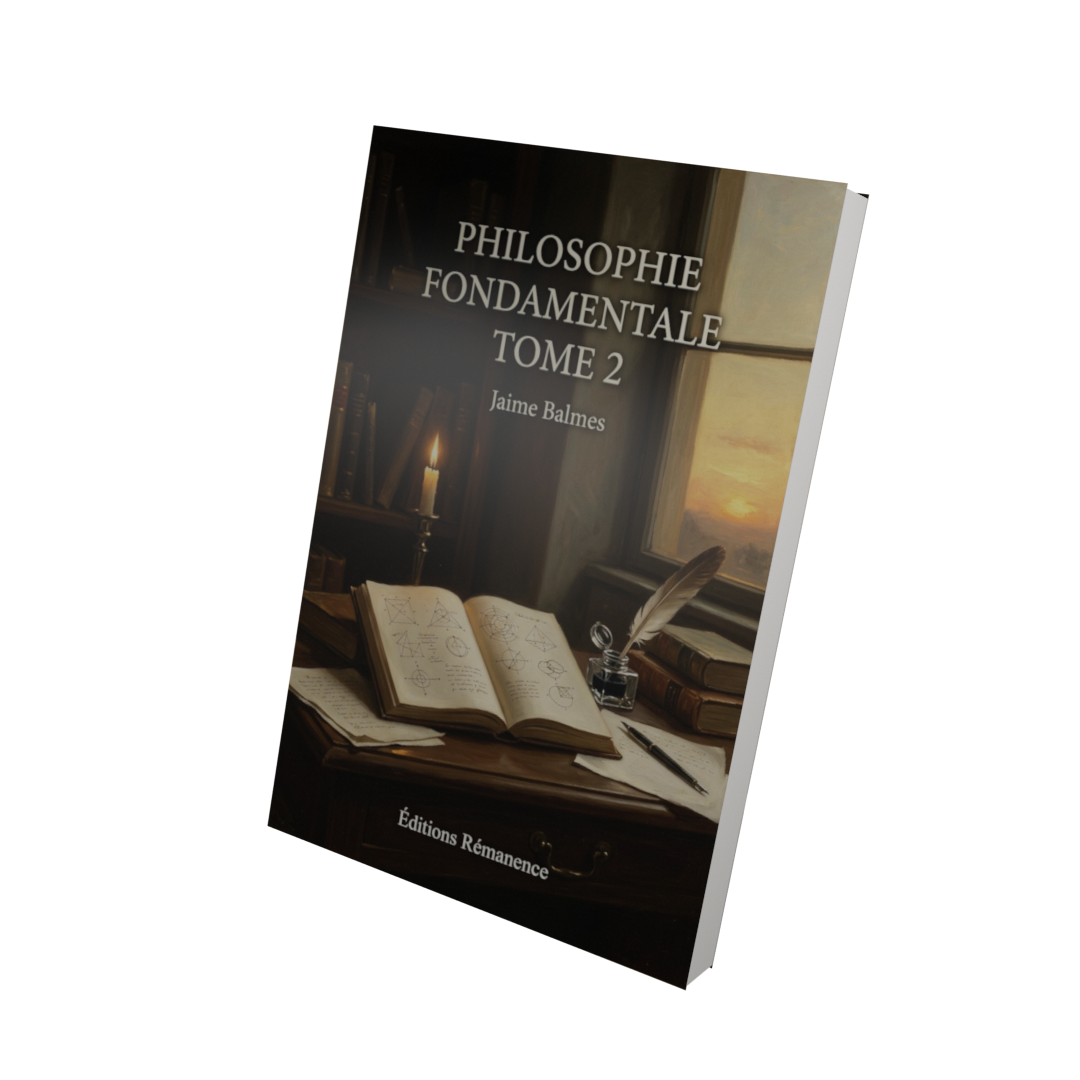 Philosophie fondamentale Tome 2 - Jaime Balmes (Vue 3D)