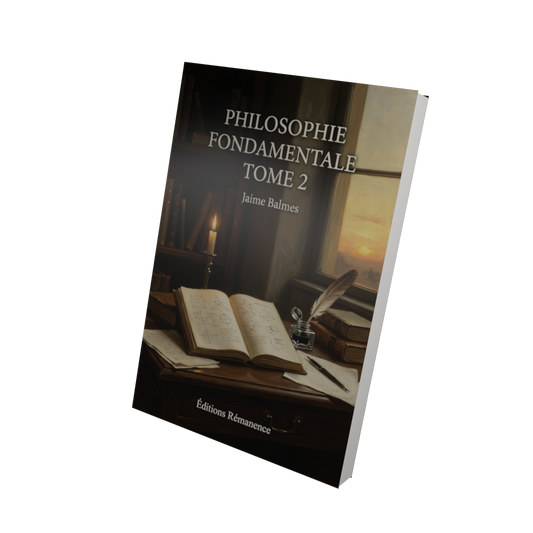 Philosophie fondamentale Tome 2 - Jaime Balmes (Vue 3D)