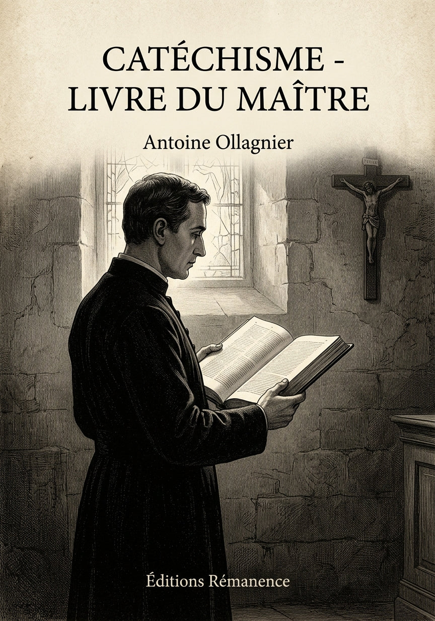 Catéchisme - Livre du maître - Antoine Ollagnier (Couverture)