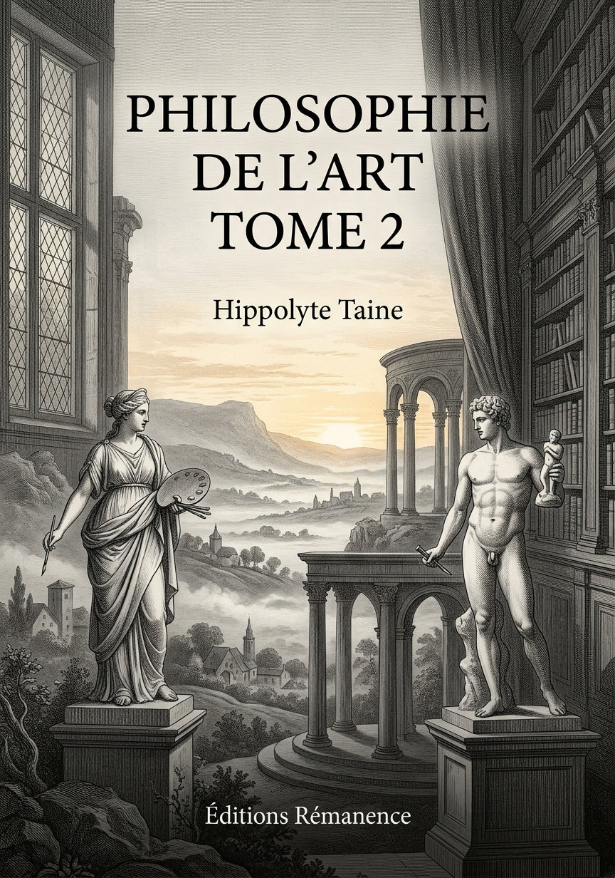Philosophie de l'art Tome 2 - Hippolyte Taine (Couverture)