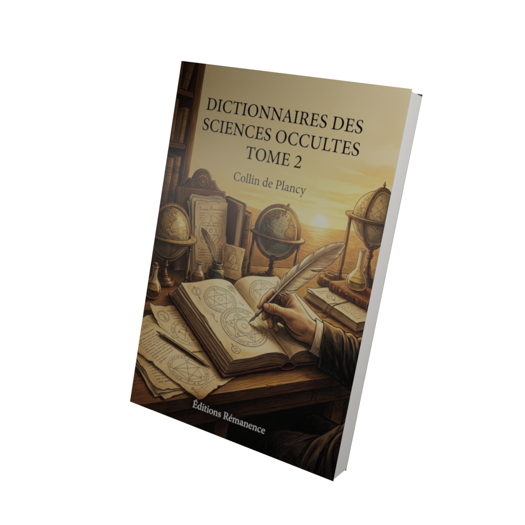 Dictionnaires des sciences occultes Tome 2 - Collin de Plancy (Vue 3D)