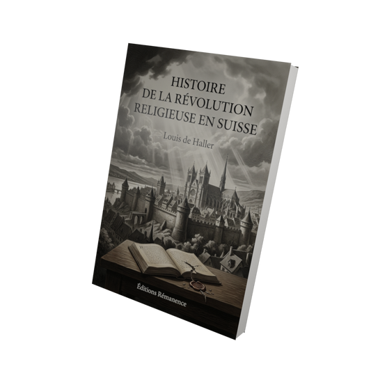 Histoire de la révolution religieuse en Suisse - Louis de Haller (Vue 3D)