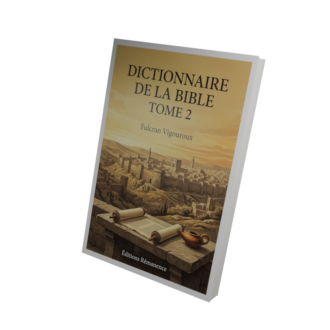 Dictionnaire de la Bible Tome 2 - Fulcran Vigouroux (Vue 3D)