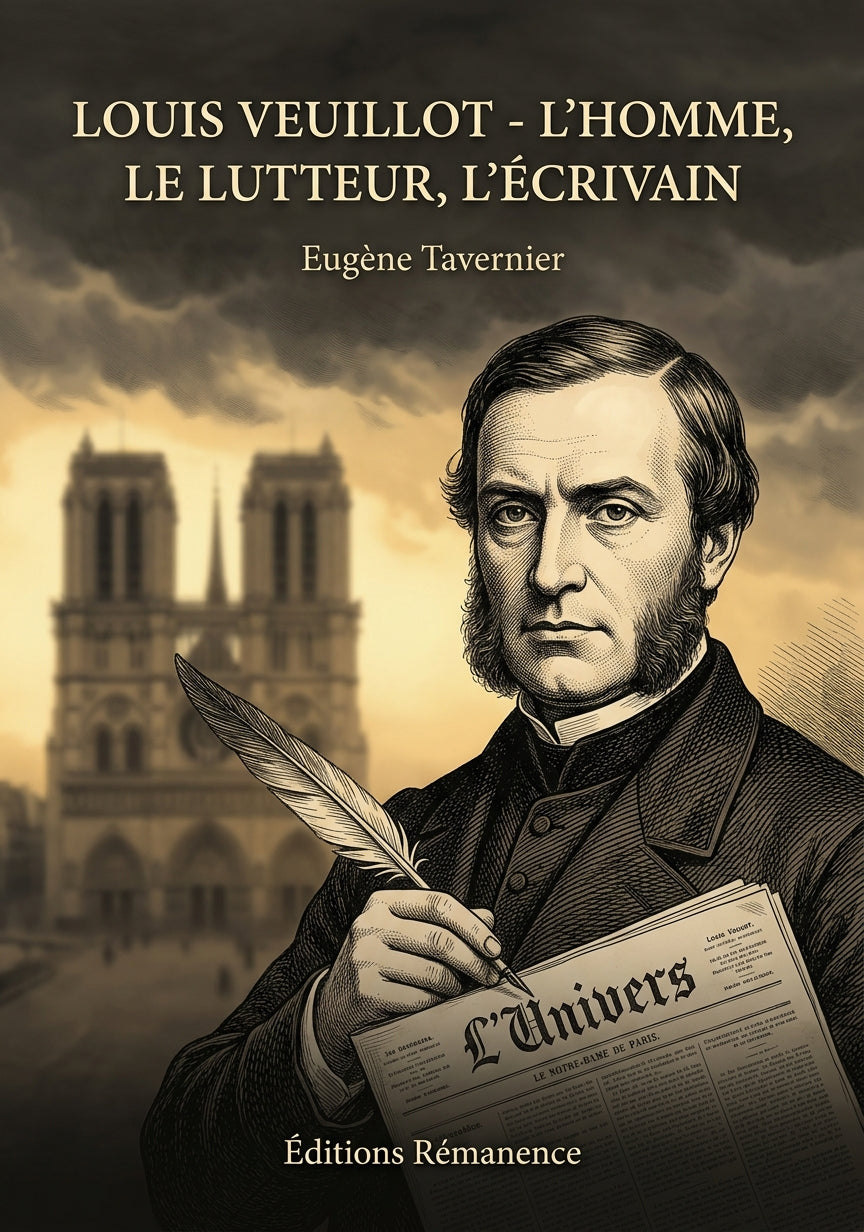 Louis Veuillot - l'homme, le lutteur, l'écrivain - Eugène Tavernier (Couverture)