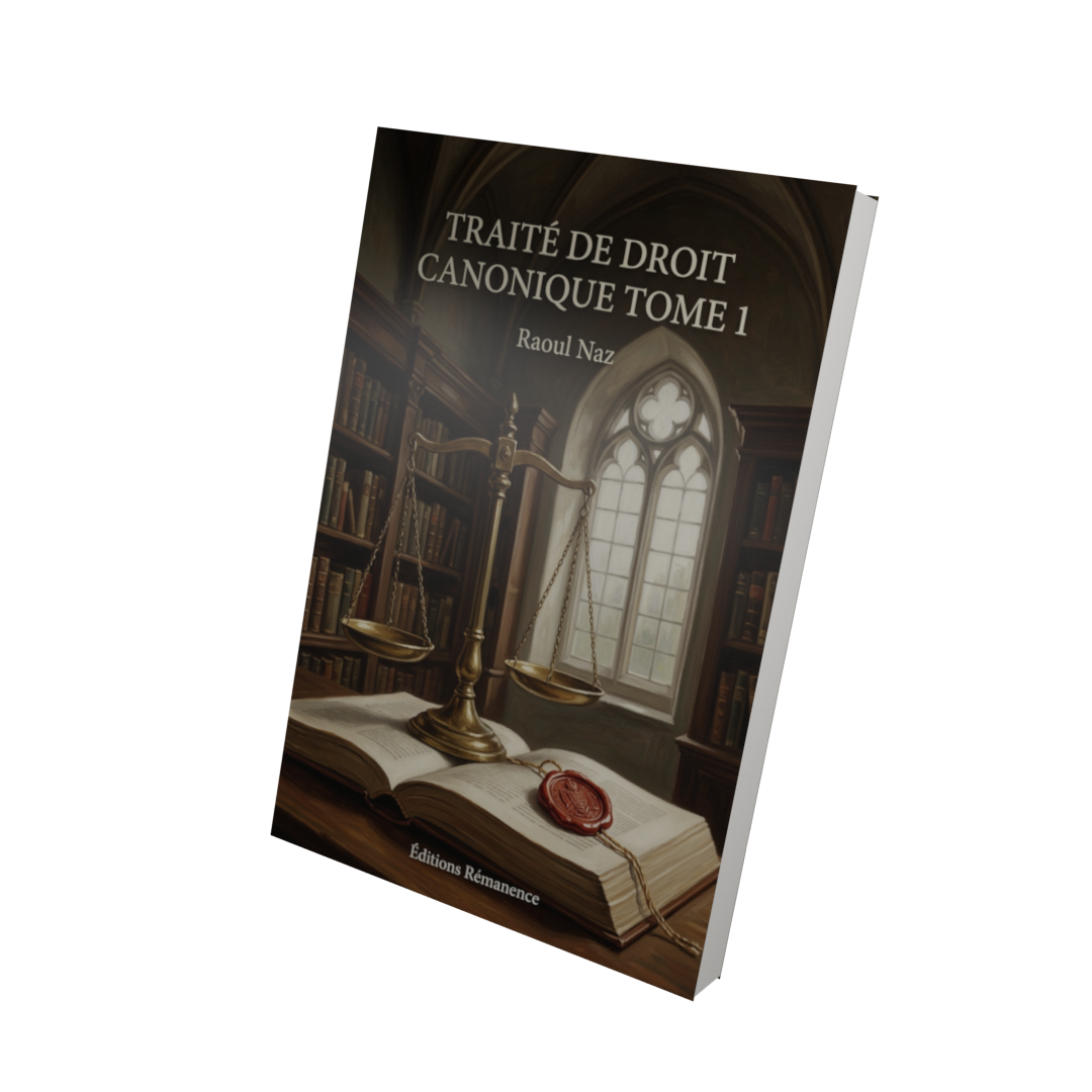 Traité de Droit canonique Tome 1 - Raoul Naz (Vue 3D)