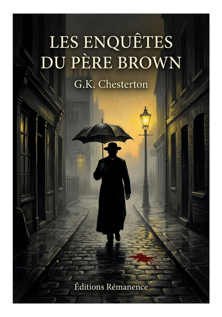 Les enquêtes du père Brown - G.K. Chesterton (Couverture)