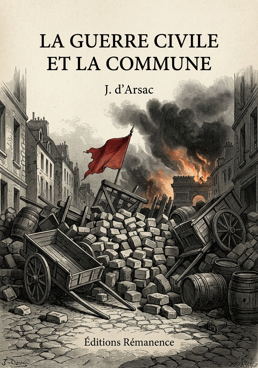 La guerre civile et la Commune - J. d'Arsac (Couverture)