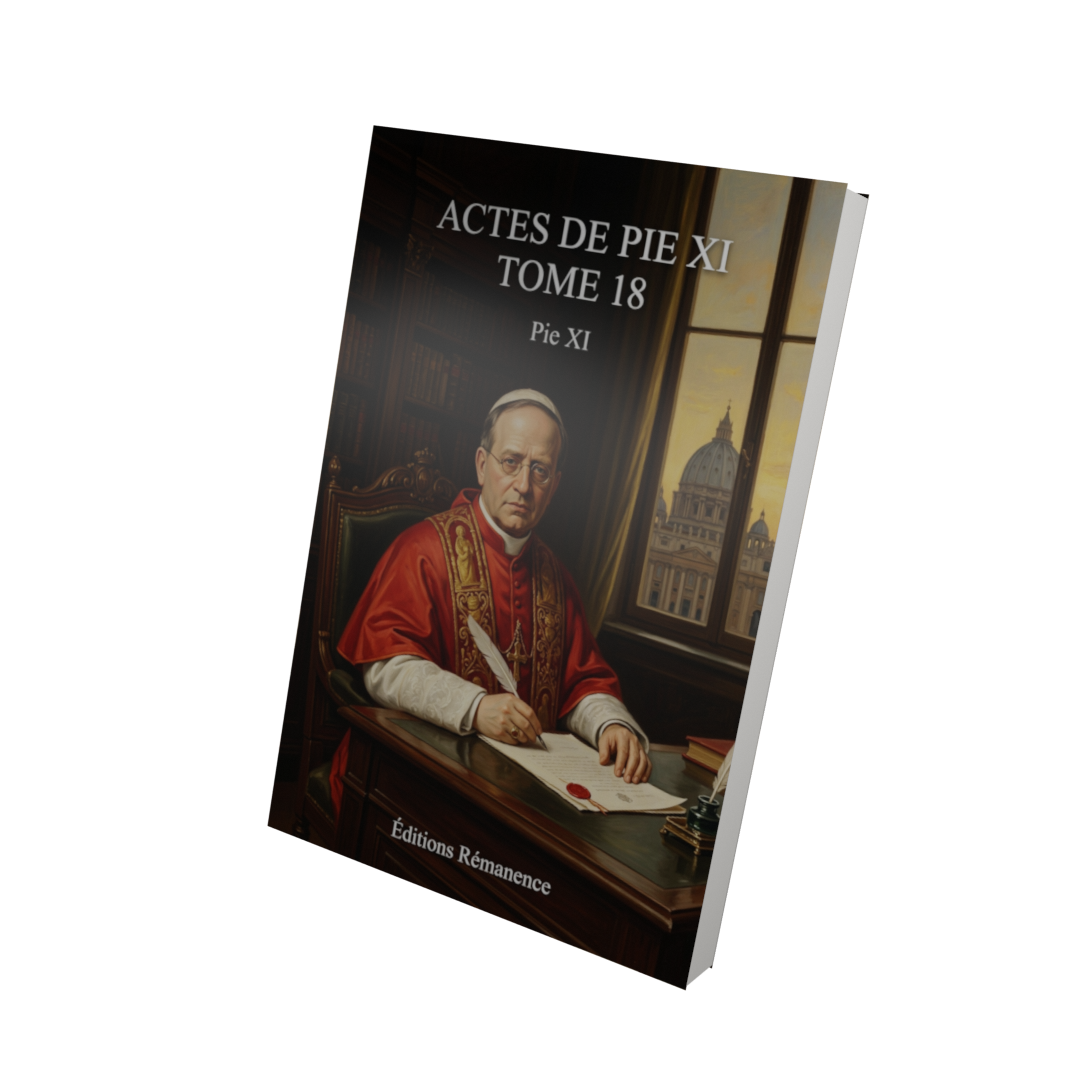 Actes de Pie XI Tome 18 - Pie XI (Vue 3D)