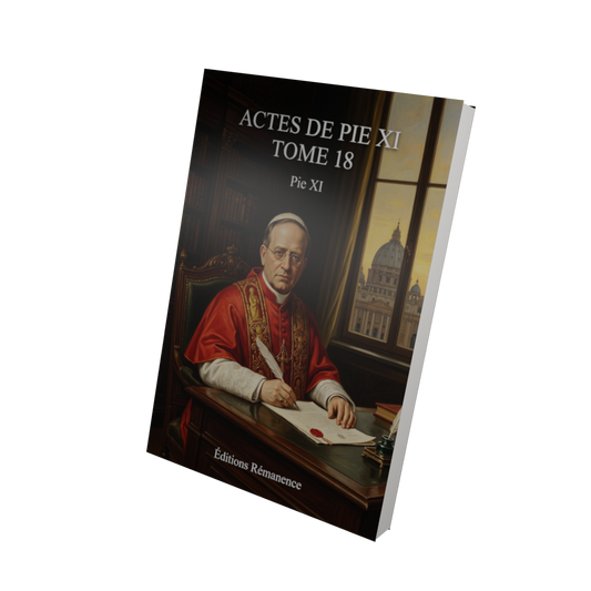 Actes de Pie XI Tome 18 - Pie XI (Vue 3D)