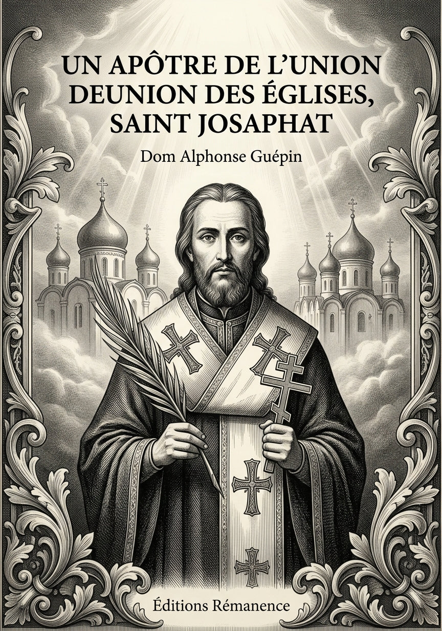Un apôtre de l'union des églises, Saint Josaphat - Dom Alphonse Guépin (Couverture)