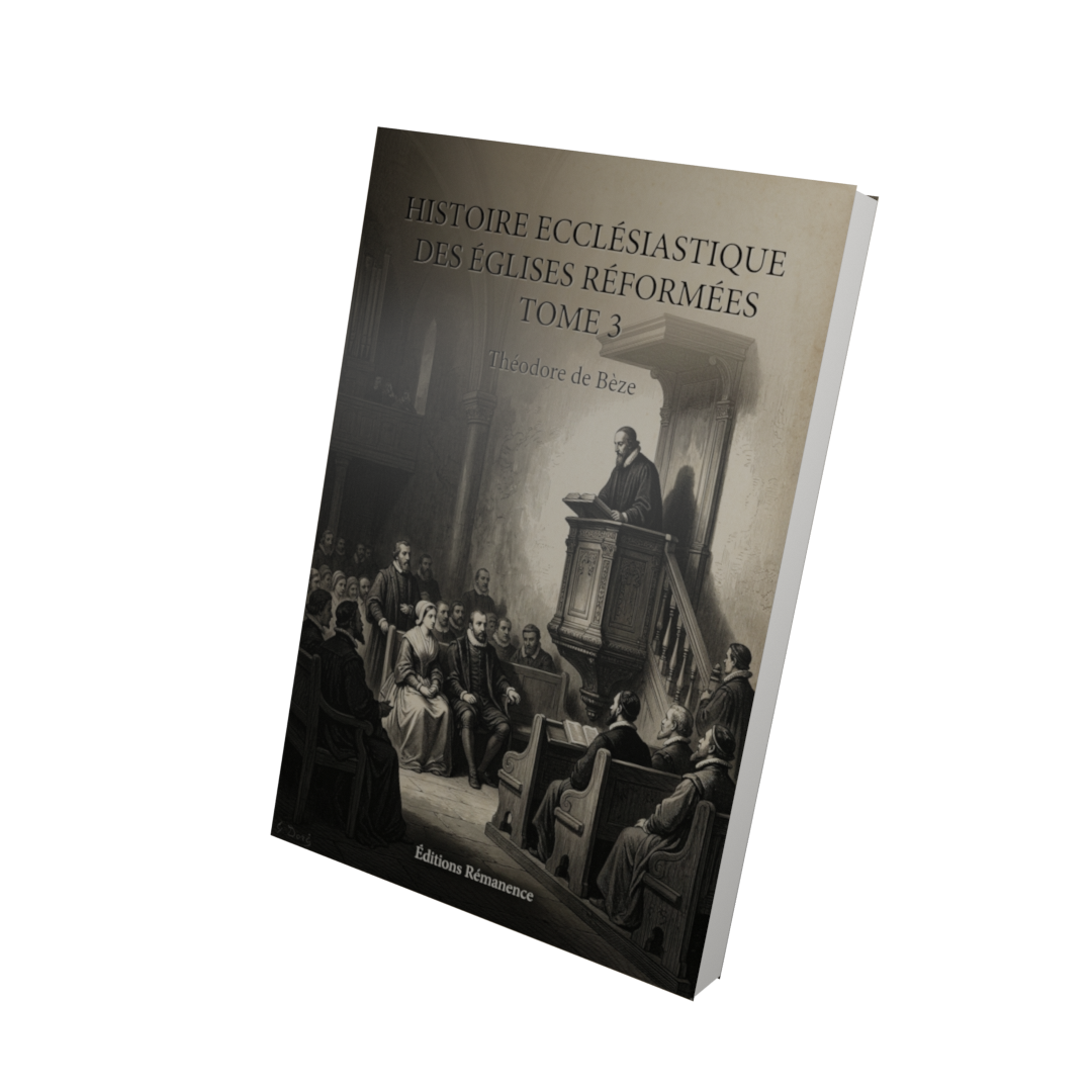 Histoire ecclésiastique des églises réformées Tome 3 - Théodore de Bèze (Vue 3D)