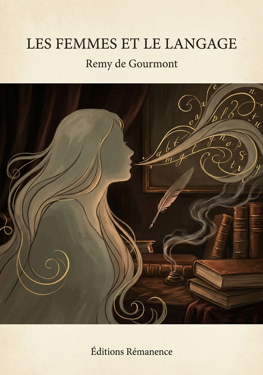 Les femmes et le langage - Remy de Gourmont (Couverture)