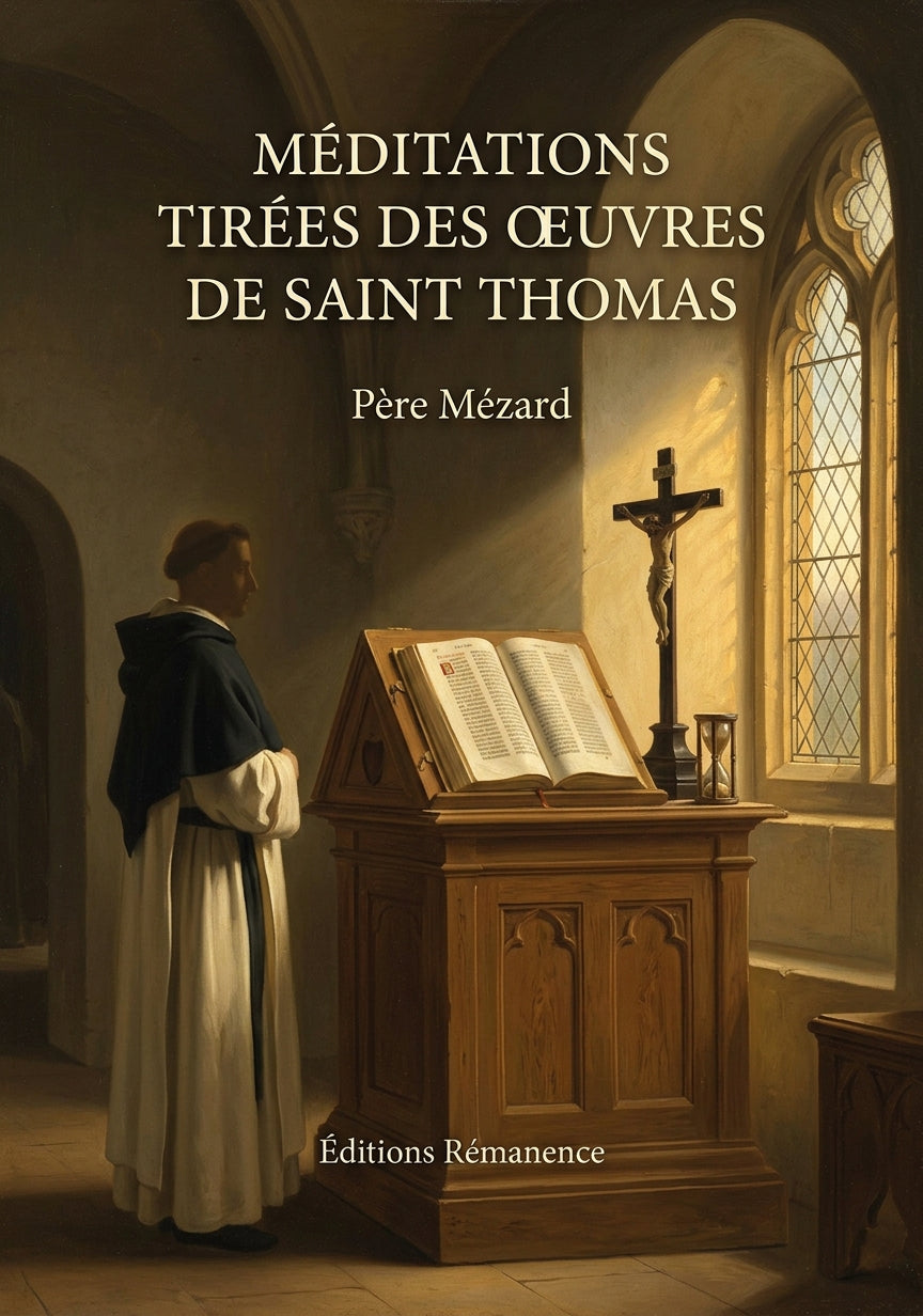 Méditations tirées des oeuvres de Saint Thomas - Père Mézard (Couverture)