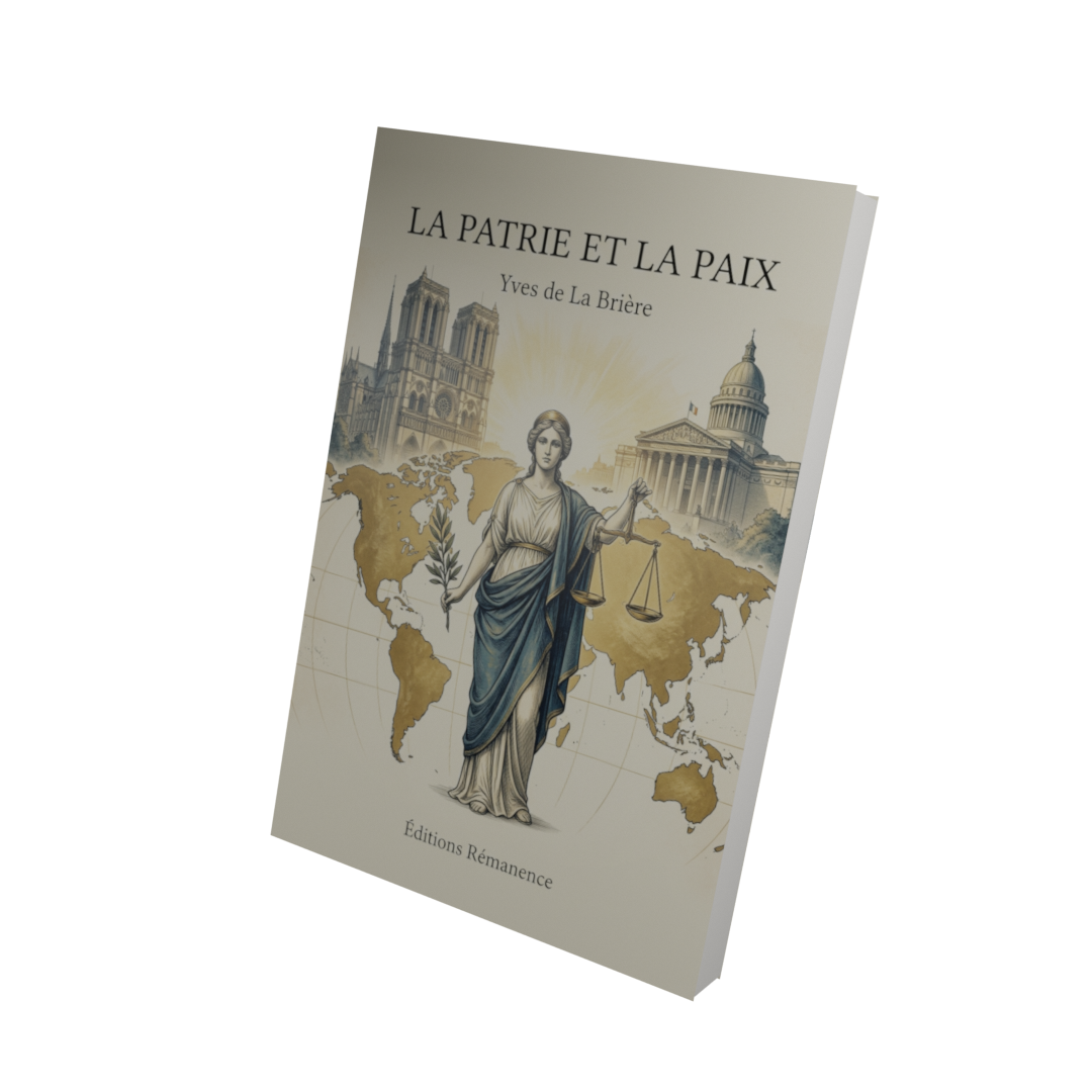 La patrie et la paix - Yves de La Brière (Vue 3D)