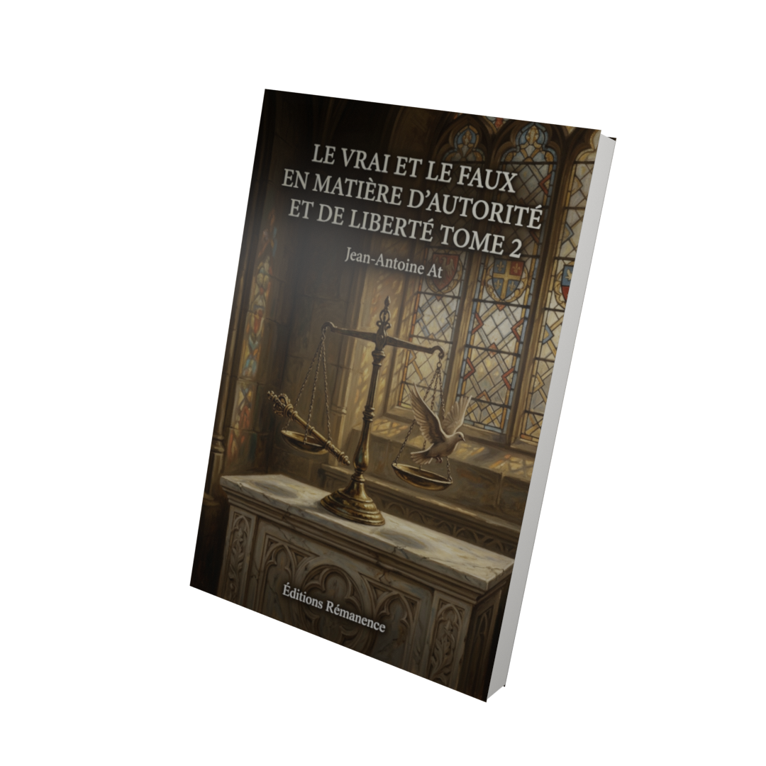 Le vrai et le faux en matière d'autorité et de liberté Tome 2 - Jean-Antoine At (Vue 3D)