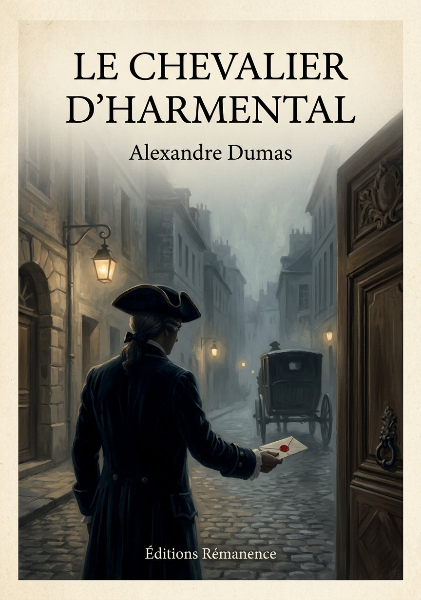 Le chevalier d'Harmental - Alexandre Dumas (Couverture)