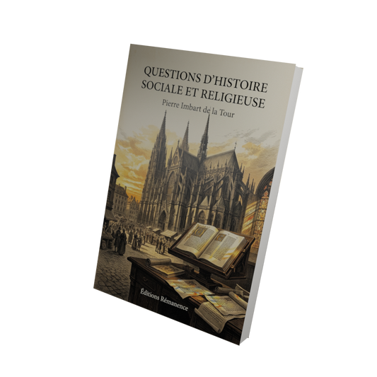 Questions d'histoire sociale et religieuse - Pierre Imbart de la Tour (Vue 3D)