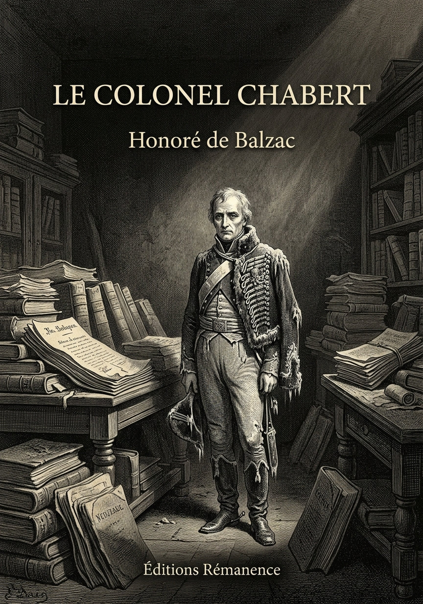 Le colonel Chabert - Honoré de Balzac (Couverture)