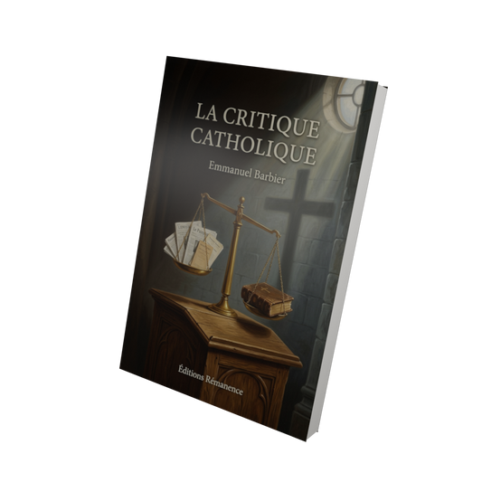 La critique catholique - Emmanuel Barbier (Vue 3D)