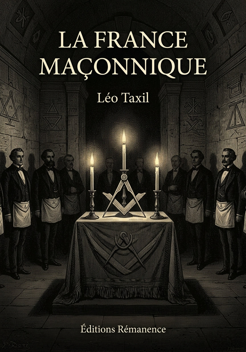 La France maçonnique - Léo Taxil (Couverture)