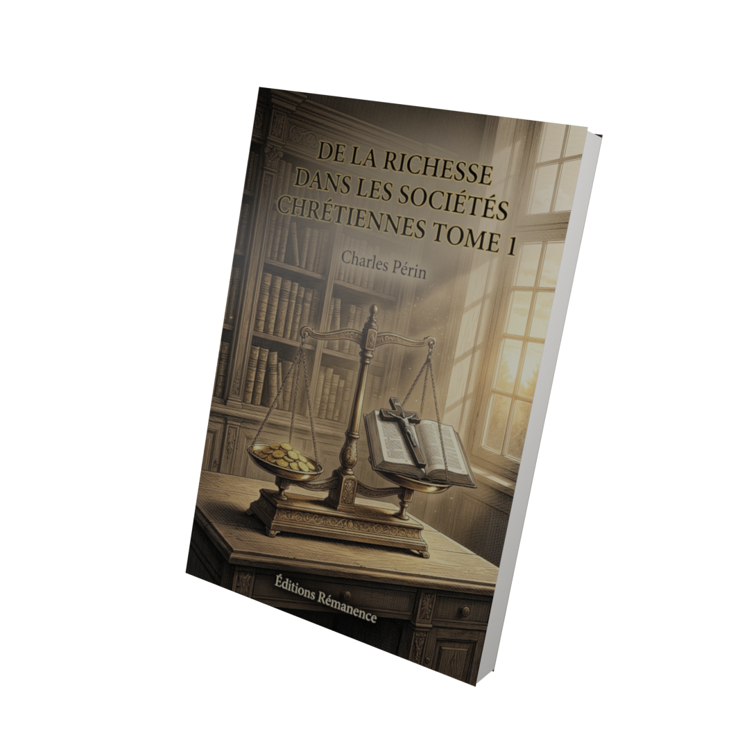 De la richesse dans les sociétés chrétiennes Tome 1 - Charles Périn (Vue 3D)