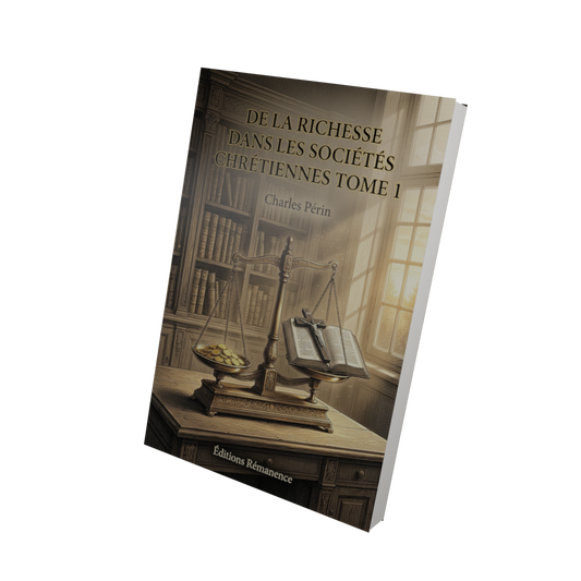 De la richesse dans les sociétés chrétiennes Tome 1 - Charles Périn (Vue 3D)