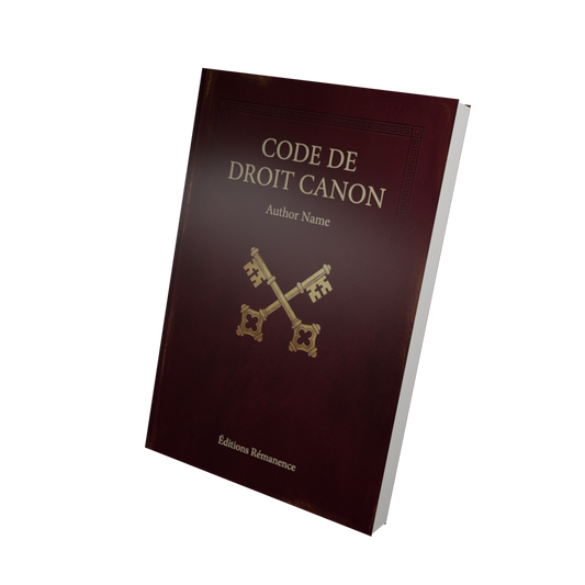 Code de Droit Canon -  (Vue 3D)