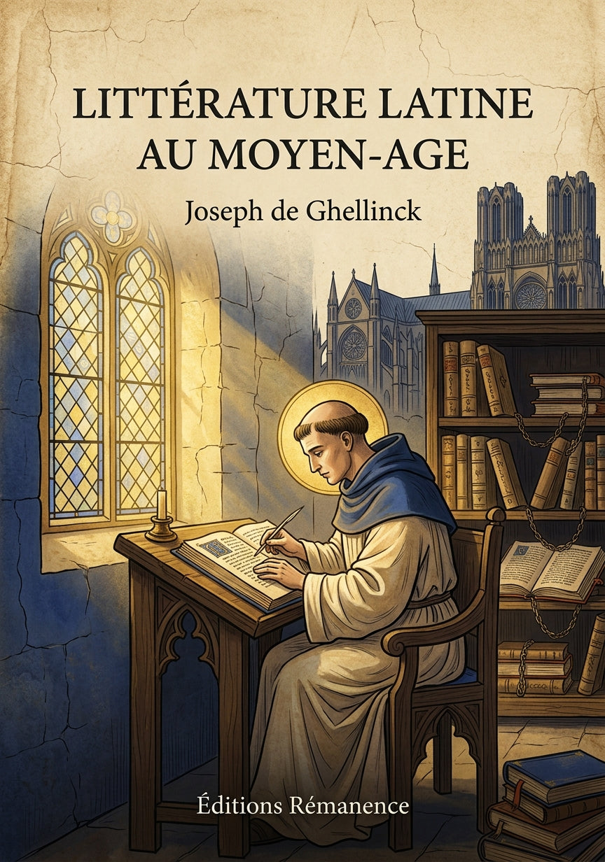 Littérature latine au Moyen-Age - Joseph de Ghellinck (Couverture)