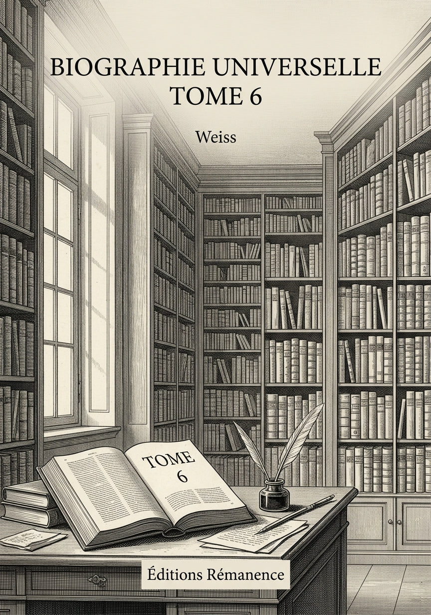 Biographie universelle Tome 6 - Weiss (Couverture)