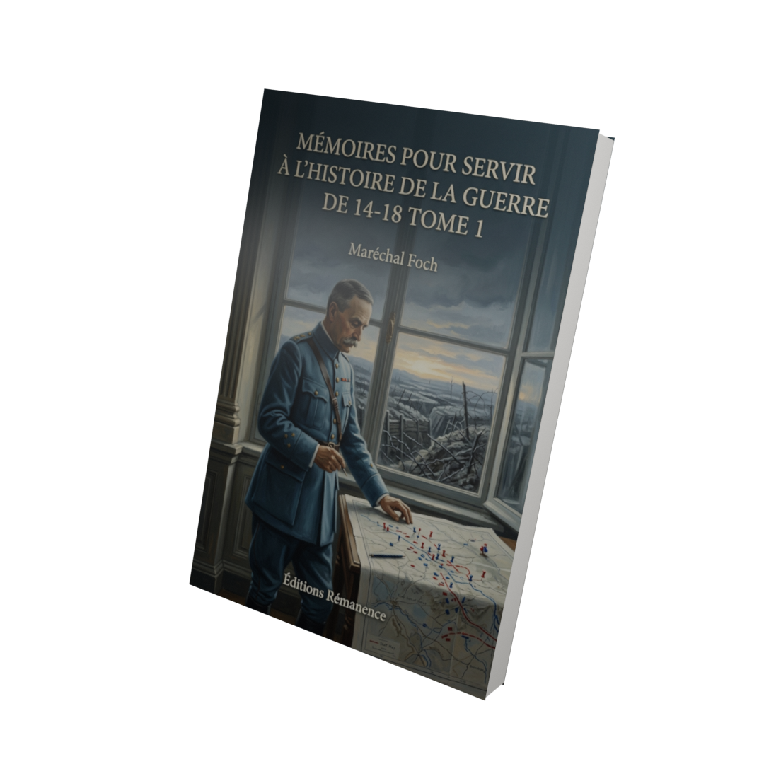 Mémoires pour servir à l'histoire de la guerre de 14-18 Tome 1 - Maréchal Foch (Vue 3D)