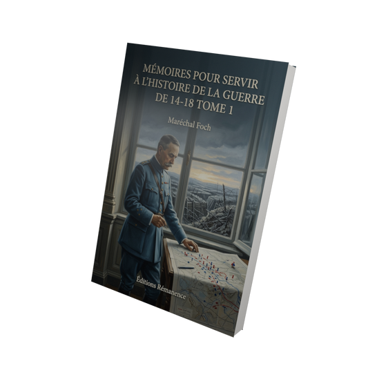Mémoires pour servir à l'histoire de la guerre de 14-18 Tome 1 - Maréchal Foch (Vue 3D)