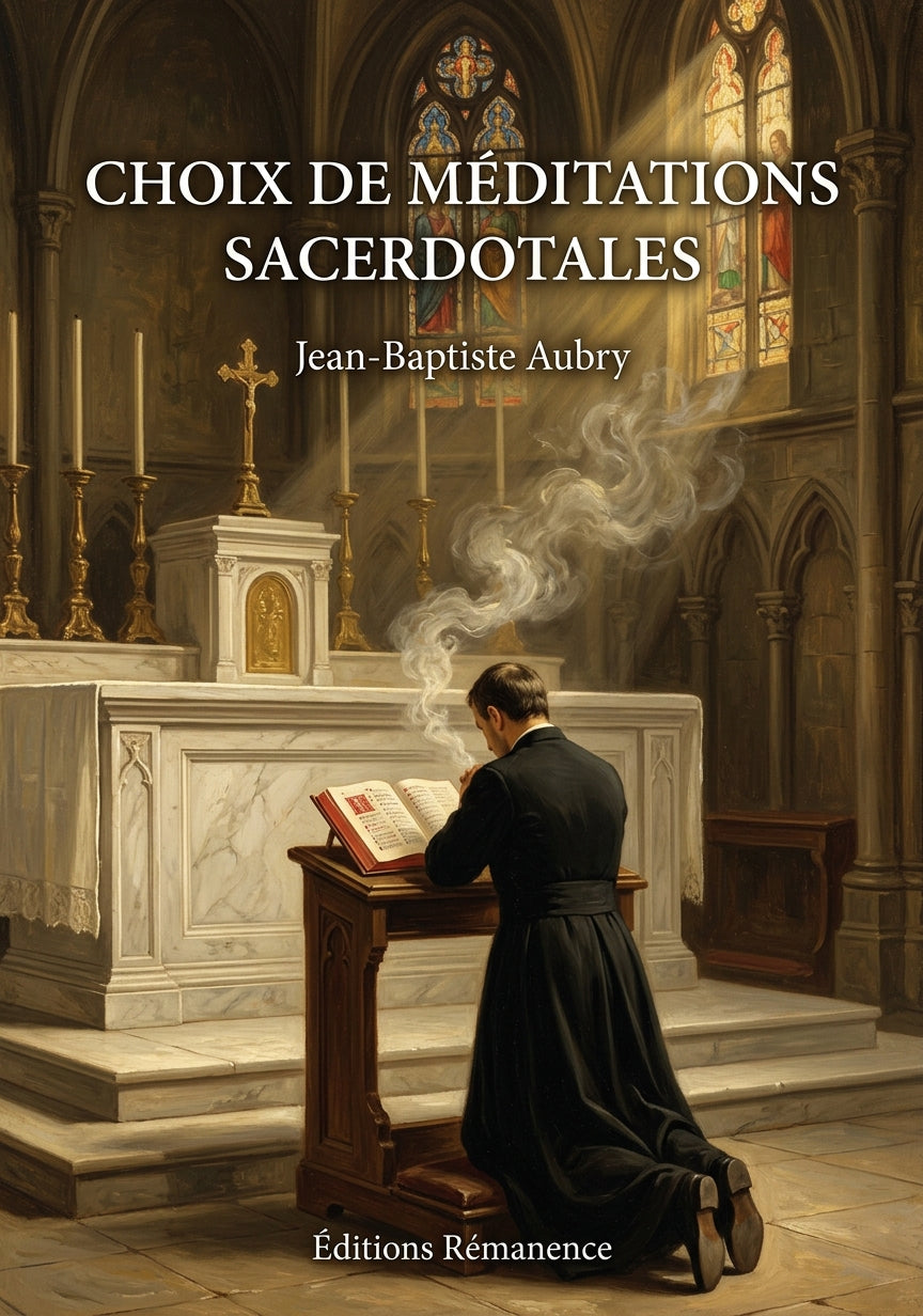 Choix de méditations sacerdotales - Jean-Baptiste Aubry (Couverture)